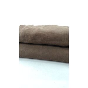 Quince Brown Linen Bedding Set